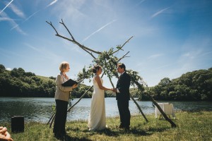 Chris and Sarah's Relaxed and Informal Ceremony near the Helford River - Cornish Celebrants - Arianna Fenton Photography