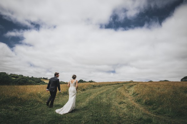 Chris and Sarah's Relaxed and Informal Ceremony near the Helford River - Cornish Celebrants  - Arianna Fenton Photography