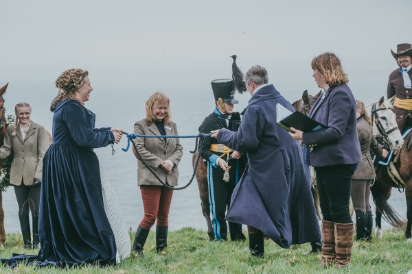Matt & Melissa's Unique Farm Wedding - Cornish Celebrants - Ross Talling Photography