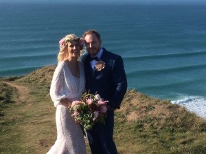 Bernice and Wade Marrying On The  Cornish Coast - Cornish Celebrants